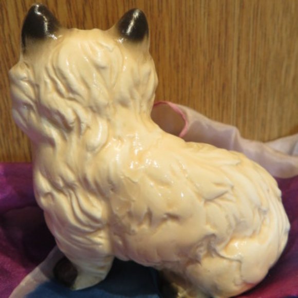 Vintage Ceramic HIMALAYAN Cat Figurine 3" (F16) - Picture 4 of 7
